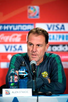 Australiens förbundskapten Alen Stajcic