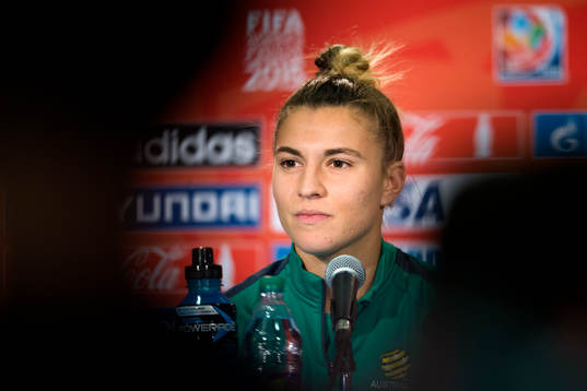 Australiens Stephanie Catley