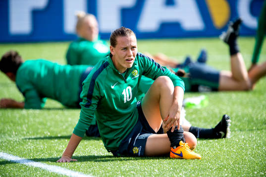 Australiens Emily van Egmond
