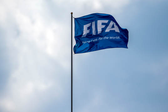 En FIFA-flagga