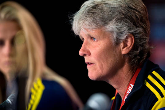 Sveriges förbundskapten Pia Sundhage