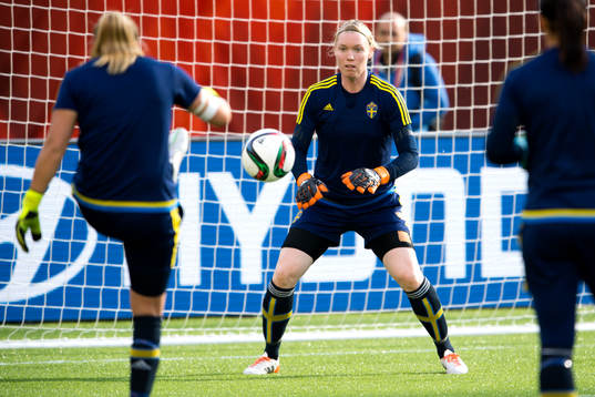 Sveriges målvakt Hedvig Lindahl