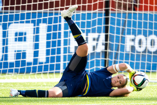 Sveriges målvakt Hilda Carlén