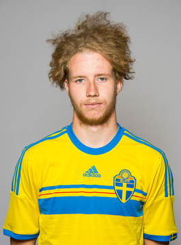 Samuel Gustafson, fotbollsspelare i U21-landslaget