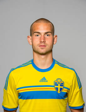 Sebastian Starke Hedlund, fotbollsspelare i U21-landslaget