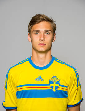 Linus Wahlqvist, fotbollsspelare i U21-landslaget