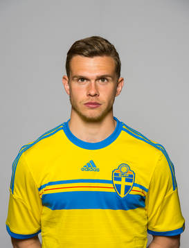 Jesper Manns, fotbollsspelare i U21-landslaget