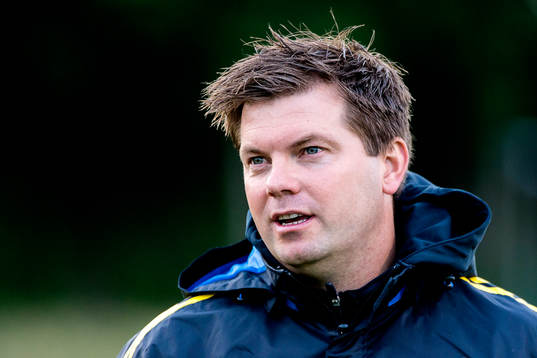 Sveriges förbundskapten Jens Gustafsson