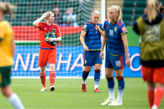 Bläddra bland fler bilder av Fotboll, Dam, VM, Australien - Sverige