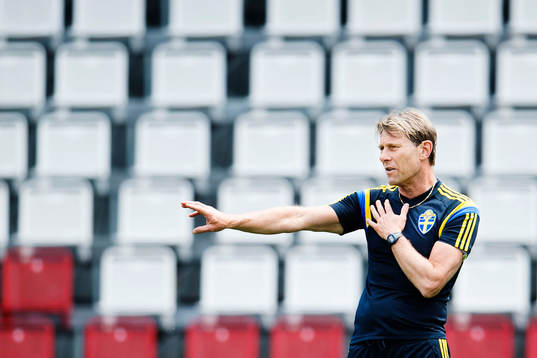 Sveriges förbundskapten Håkan Ericson