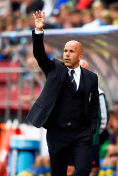 Italiens förbundskapten Luigi Di Biagio