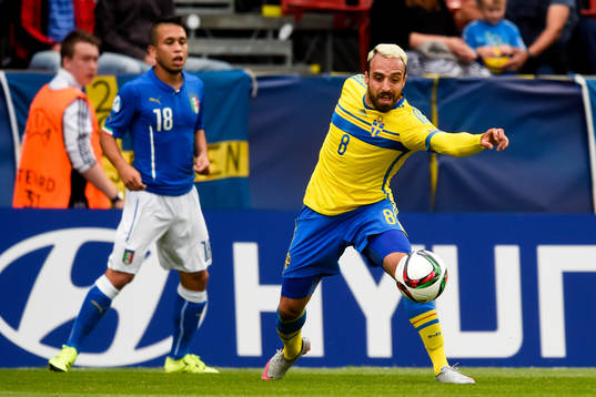 Italiens Christian Battocchio och Sveriges Abdullah Khalili