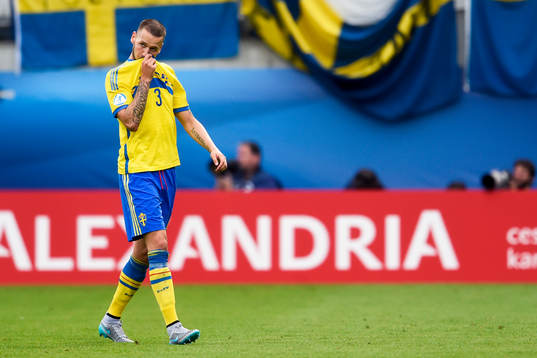 Sveriges Alexander Milosevic blev utvisad