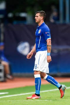 Italiens Stefano Sturaro fick rött kort