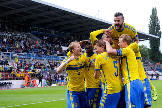 Sverige jublar