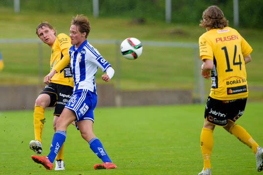 Elfsborgs Eric Nilsson och IFK Göteborgs Isak Edlund