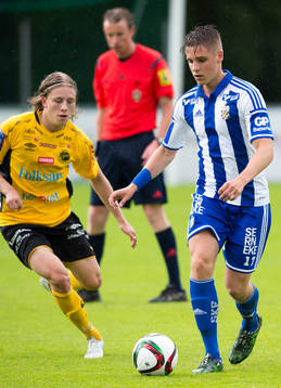IFK Göteborgs Richard Cindric och Elfsborgs Anton