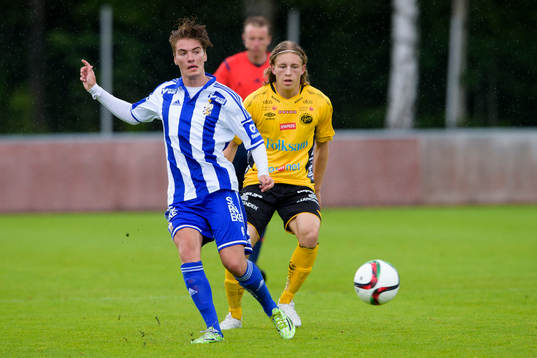 IFK Göteborgs Adnan Saltagic och Elfsborgs Anton Andreasson