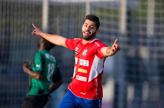 Höganäs Fady Alaaraji jublar