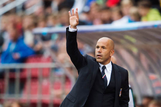 Italiens förbundskapten Luigi Di Biagio