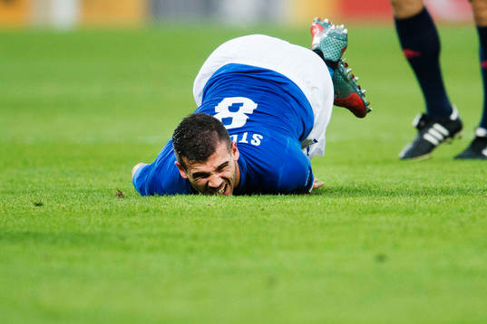 Italiens Stefano Sturaro får ont