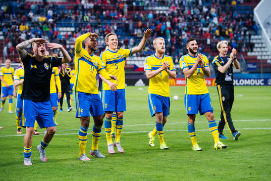 Sveriges John Guidetti, Isaac Kiese Thelin, Ludwig