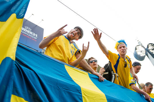 Svenska supportrar