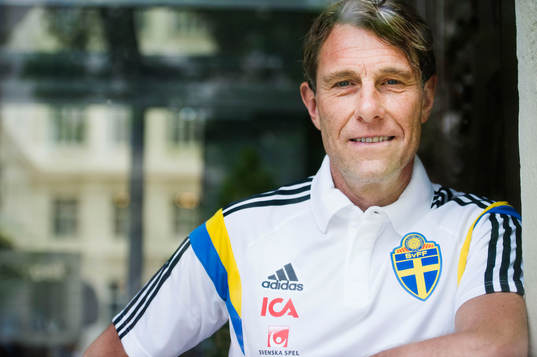 Sveriges förbundskapten Håkan Ericson