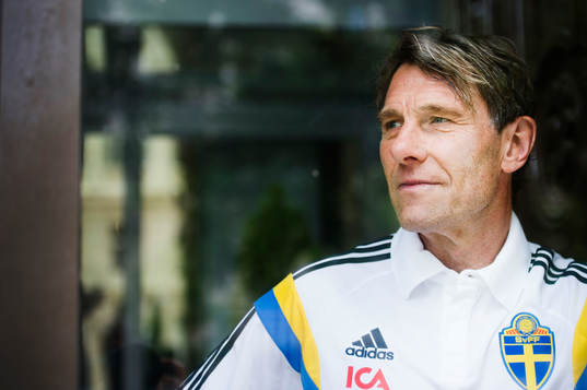 Sveriges förbundskapten Håkan Ericson