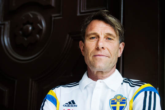 Sveriges förbundskapten Håkan Ericson