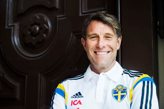 Sveriges förbundskapten Håkan Ericson