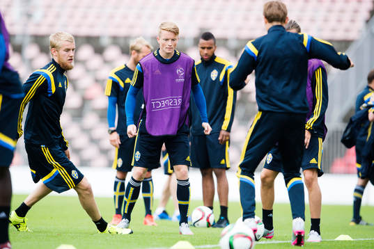 Sveriges Filip Helander och Sam Larsson
