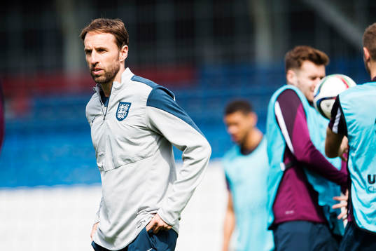 Englands förbundskapten Gareth Southgate