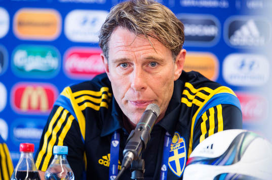 Sveriges förbundskapten Håkan Ericson
