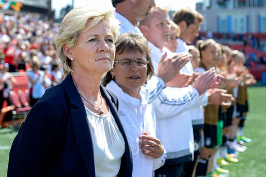 Tysklands förbundskapten Silvia Neid före