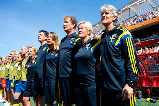 Sveriges målvaktstränare Mikael Olsson, assisterande