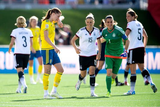 Sveriges Lotta Schelin deppar