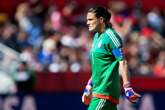 Tysklands målvakt Nadine Angerer