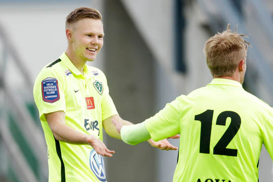 Jönköpings Tim Söderström jublar