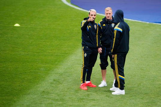 Sveriges Abdullah Khalili, John Guidetti och Alexander