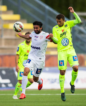 Assyriskas Alexander Nilsson och Jönköpings Robert Gojani