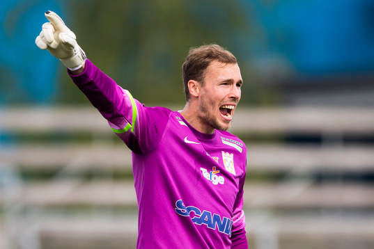 Assyriskas målvakt Robin Malmkvist
