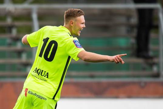 Jönköpings Tim Söderström jublar