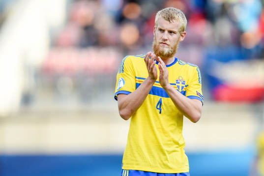 Sveriges Filip Helander deppar