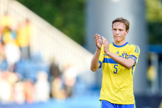 Sveriges Ludwig Augustinsson deppar