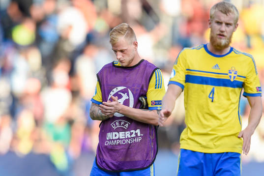 Sveriges John Guidetti deppar