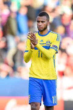 Sveriges Isaac Kiese Thelin deppar