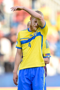 Sveriges Filip Helander deppar
