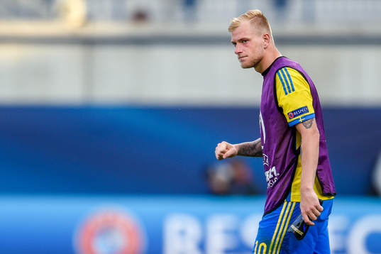 Sveriges John Guidetti deppar