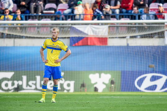 Sveriges Filip Helander deppar